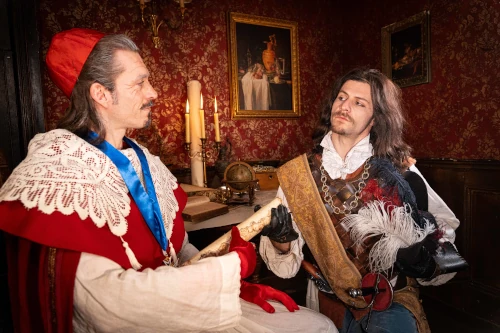 cardinal missionnant un corsaire